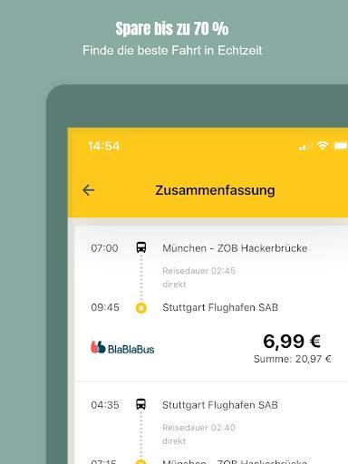 CheckMyBus: Der Fernbus-Vergleich screenshot 11