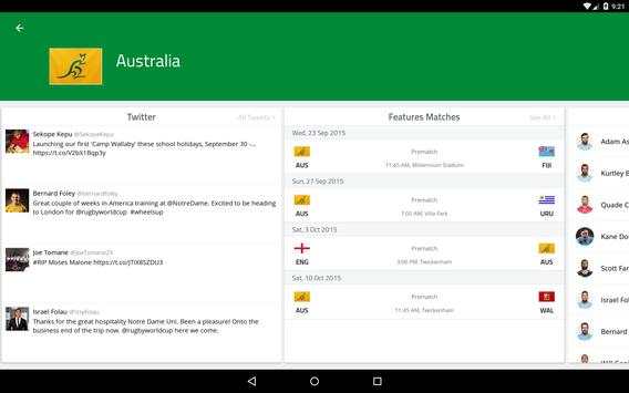 Rugby 2015 Live screenshot 12