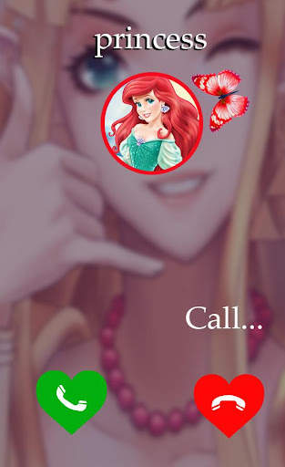 fake call princess prank Simulator screenshot 5