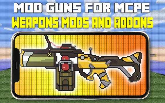 Mod per pistole e armi per MCPE 2020 screenshot 1