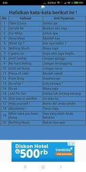 Belajar simple bahasa  inggris screenshot 5