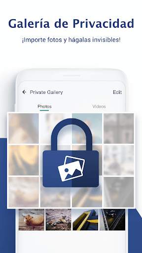 Lock App & Galería, Huella digital & PIN, iAppLock screenshot 2