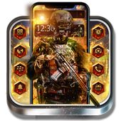 Army Soldier Gun Theme icon