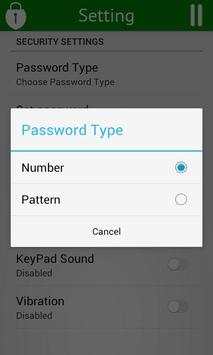 App Lock (Pattern - keypad) screenshot 7