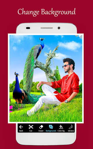 Peacock photo editor frames screenshot 3