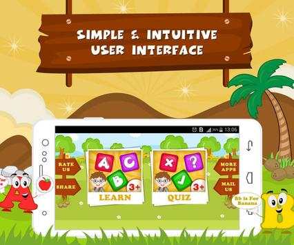 Learn ABCD - Kids Fun screenshot 1