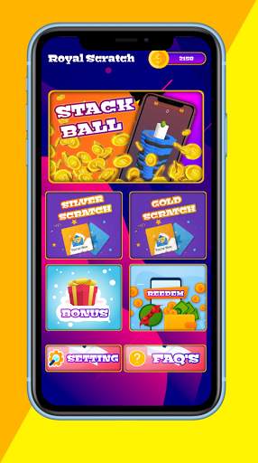 Royale Scratch - Play And Win, Scratch Card To Win screenshot 1
