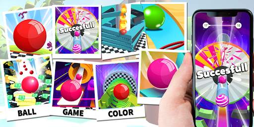 Color Stack Ball 3D: Ball Game run race 3D - Helix स्क्रीनशॉट 8