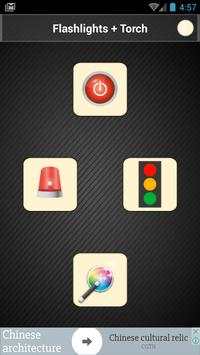 Flashlight with LED And Torch - Power Light screenshot 1