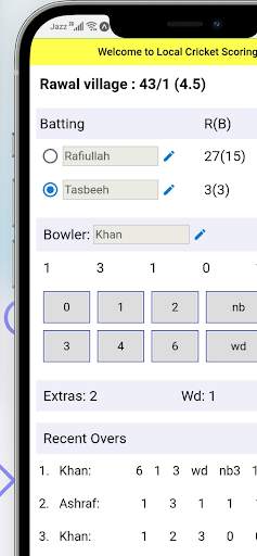 Local Cricket Scoring App screenshot 7
