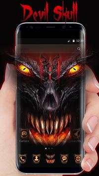 Horror Devil Skull Blood King Theme screenshot 1