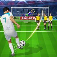 Sepak bola Menyerang Penalti Tendangan Sepak bola logo