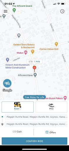 Mira  Ride safe, cheap and fast screenshot 6