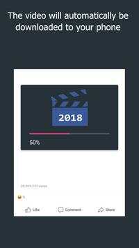 Downloader For Facebook 2018 screenshot 3