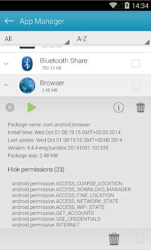 App Manager screenshot 2