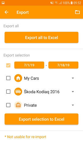 Easy Car Logbook screenshot 8