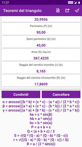 Calcolatore di geometria screenshot 7