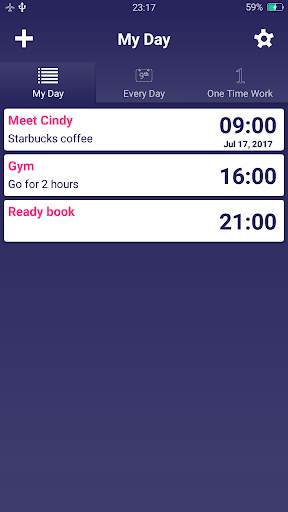 My Day - Plan & Schedule screenshot 1