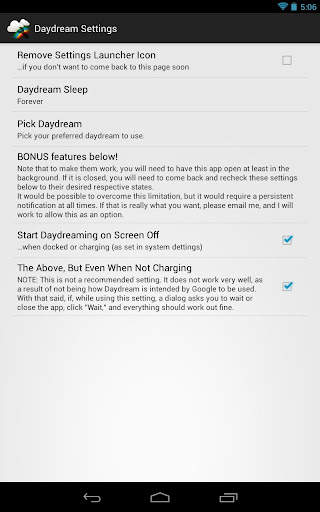 Daydream Launcher Plus screenshot 3