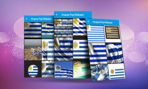 Uruguay Flag Wallpaper screenshot 2