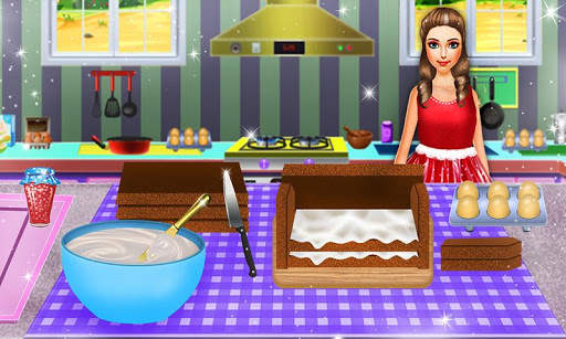 Princess Chocolate Cake Maker Gra: Doll Cake Maker screenshot 5