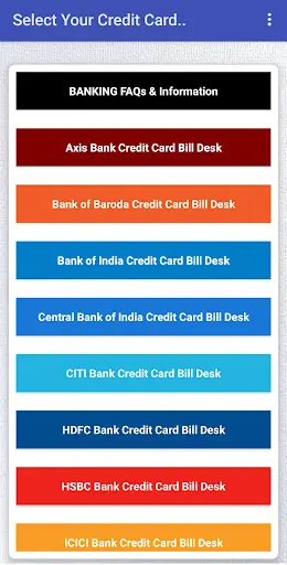 Credit Card Bill Pay & Info. screenshot 2