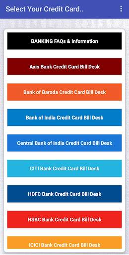 Credit Card Bill Pay & Info. screenshot 2