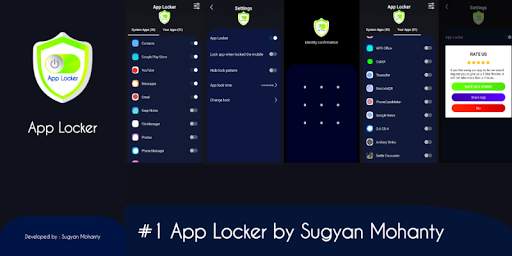 App Locker - Lock Apps with Security Pattern скриншот 1