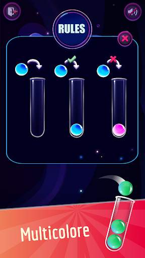 Ball Sort : Multicolore screenshot 1