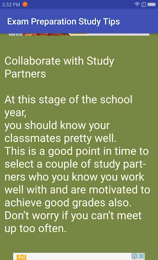 Exam Preparation Study Tips screenshot 4