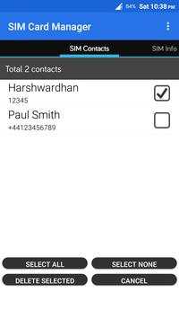 SIM Card Manager: SIM Details 4 تصوير الشاشة