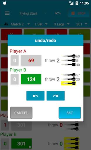 Darts Scorecard 6 تصوير الشاشة