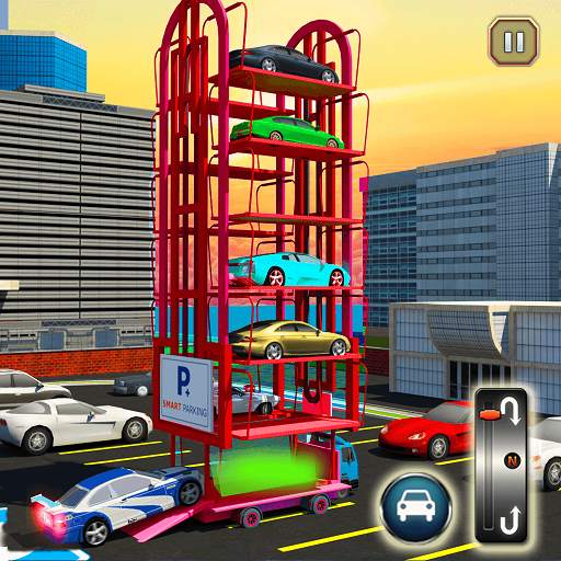 Multi-Level Smart Car Parking: Car Transport Games 1.4