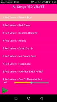 RED VELVET Songs screenshot 3