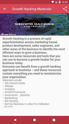 Growth Hack Toolkit | Top Grow screenshot 5