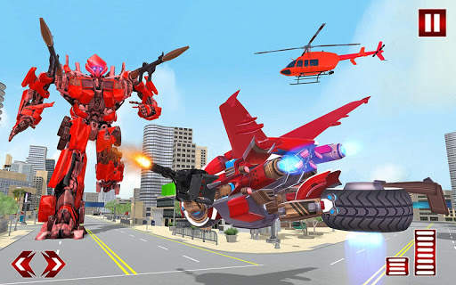 Lion Robot Transformation War: Car Robot Games screenshot 4