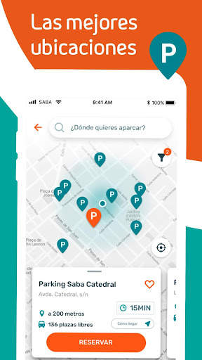 Saba - App reserva de parking screenshot 5