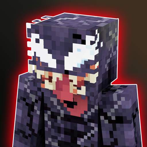 Venom Skin For Minecraft PE juh.venom.01