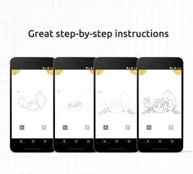 How to draw Pokemons screenshot 4