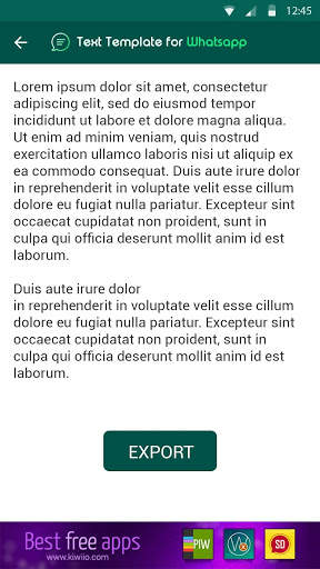 Templates for WhatsApp screenshot 5