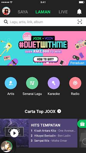 JOOX-Pendengaran yang gembira screenshot 6