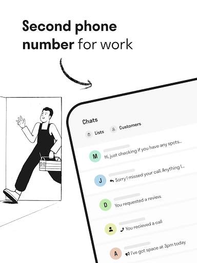 Chalkboard: Second phone number for business screenshot 9