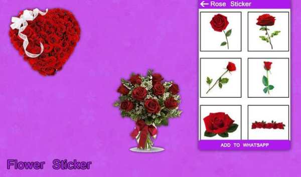 Flower stickers for whatsapp - WAStickers apps screenshot 4