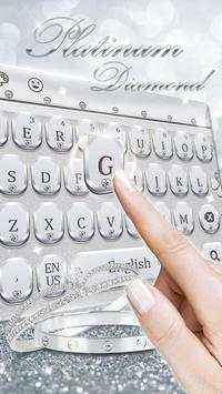 Platinum diamond gold Keyboard скриншот 3