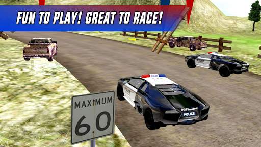 Police Car Chase Offroad screenshot 5