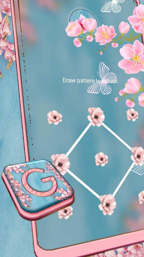 Pink Spring Flowers Launcher Theme screenshot 4
