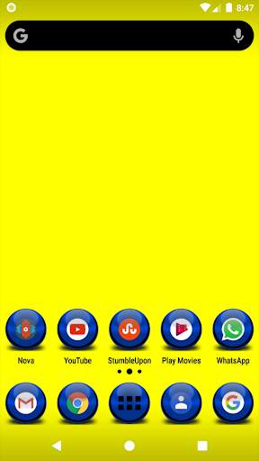 Blue Icon Pack Masked screenshot 1