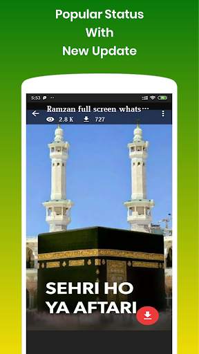 Islamic Video Status - Muslim Hamd & Naats Video screenshot 6