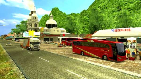 Simulator Bus Lintas Sumatera screenshot 1