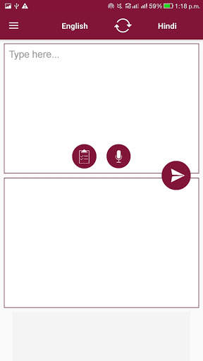 Hindi - English Translator screenshot 1